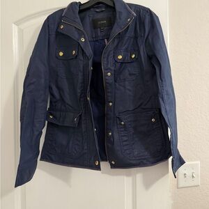 J. Crew Women's Dark Blue Utility Jacket